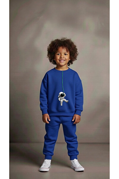 playwear Hanorac de echipă ALIEN IP imprimat pentru fete și băieți, cu gât ro...