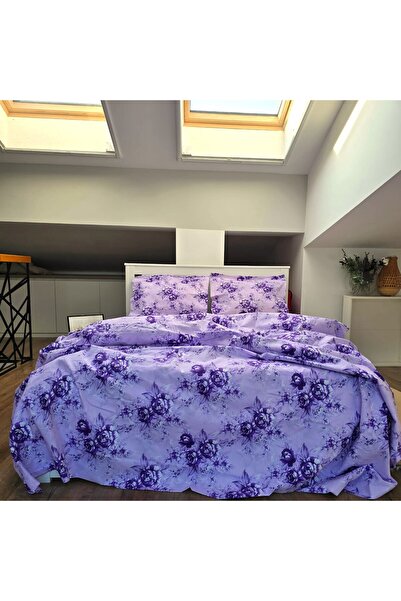 Kotonia Home 4-piece bed linen, 2 people, classic smooth fabric, 100% cotton,...