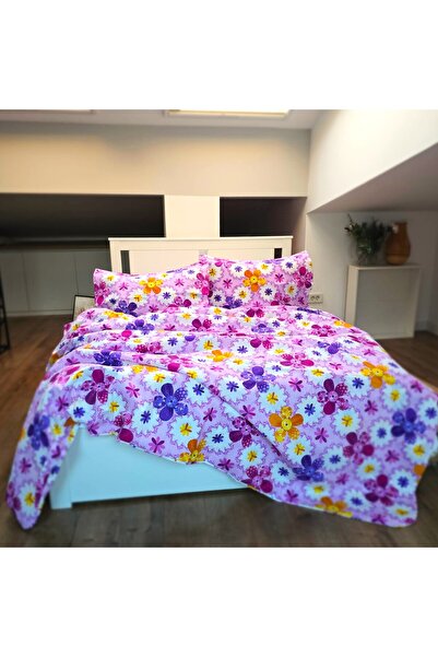 Kotonia Home 4-piece bed linen, 2 people, classic smooth fabric, 100% cotton,...