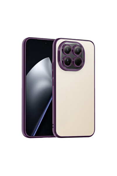 NewFace Xiaomi Mi 15t Silicone with Lens - Purple