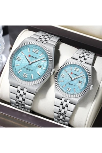 Curren NEW COLLECTION 8498 – COUPLES IN STEEL