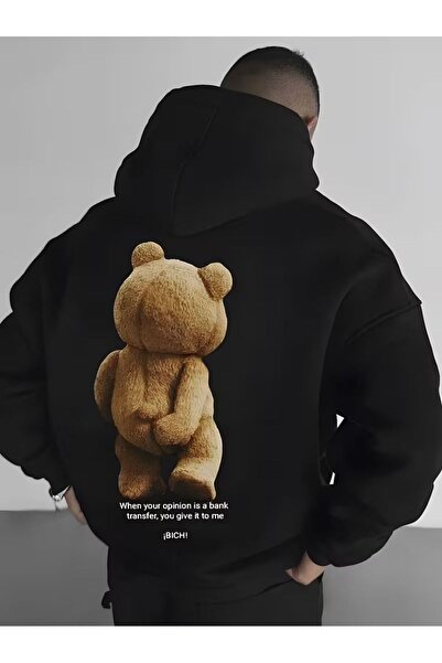 LAYORA Hanorac cu mânecă lungă, cu design creativ, imprimat, pentru bărbați