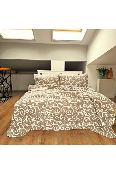 Kotonia Home 4-piece bed linen, 2 people, classic smooth fabric, 100% cotton,...