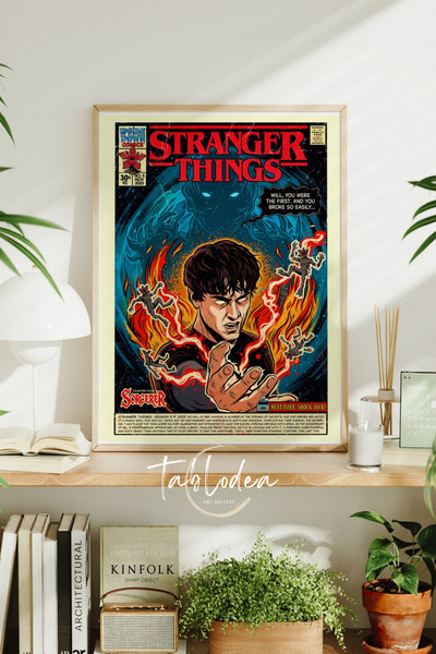 tablodea Stranger Things - Will - Çerçeveli Poster, TD Stranger Things Dizi D...