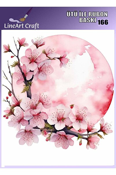 LİNEART Ütü ile Rubon Baskı Transfer No:RB166-30x30cm