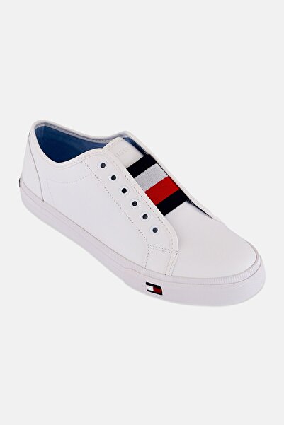 Tommy Hilfiger Women Medium Anni Slip On Sneaker Shoes, White