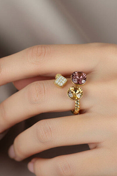 laria jewelry Vip Special Series Adjustable 3 Stone Ring