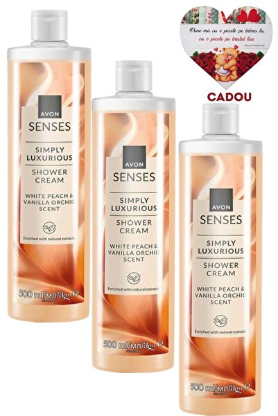 AVON Simply Luxurious shower cream set, 3 x 500ml