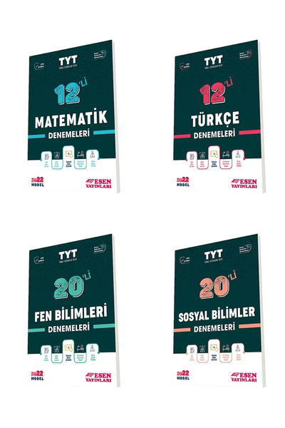 Esen Yayınları Tyt Branş Deneme Seti