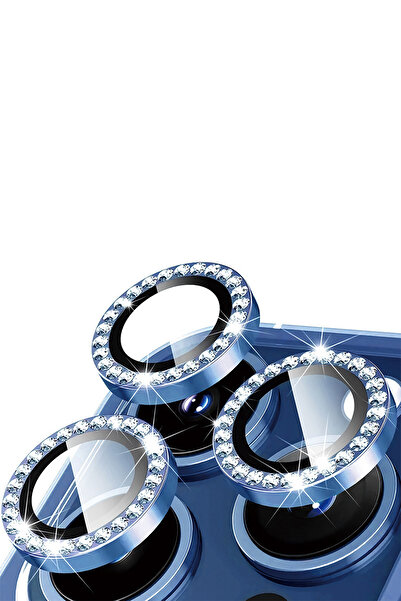 Phonextra iPhone 17 Pro Stoned Diamond Camera Lens Protector with Alignment A...