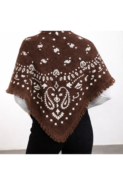 Venus Design Etnik Desenli Şal