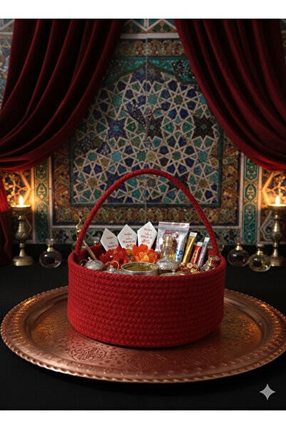 ENA Hasır sepet, kına sepeti hediye nişan nikah mevlüt sepeti