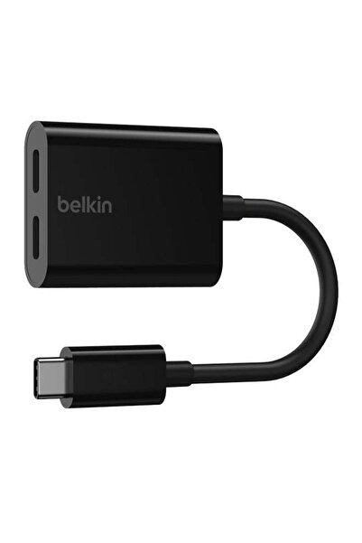 Belkin USB-C Headphone Adapter and Splitter (Audio + Charging), Fast Charging...
