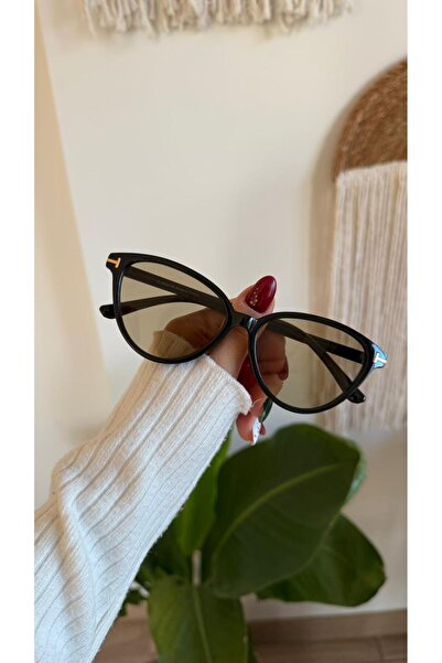 PİYESBOUTİQUE Unisex Women's Men's Uv400 Protected Framed Cat Eye Sunglasses ...