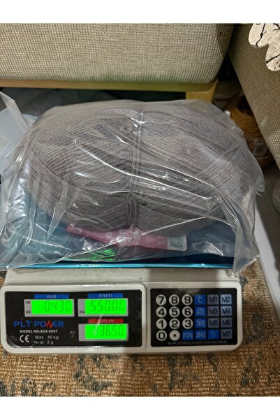 SÜSLÜTASARIM Himalaya örgü ipi (gri)(430 gram)