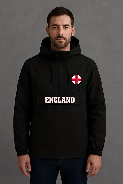 SARI England England Half Zip Raincoat