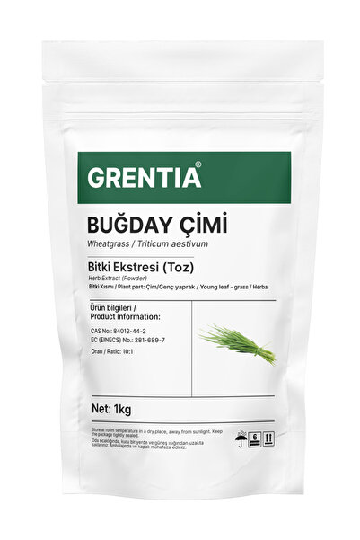 Grentia BUĞDAY ÇİMİ Toz Ekstresi / Toz Ekstraktı 1 - Wheatgrass