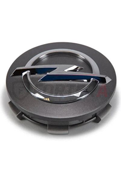Fortera Jant Göbek Arması Büyük Koyu Gri Astra Vectra Opel 1 Adet