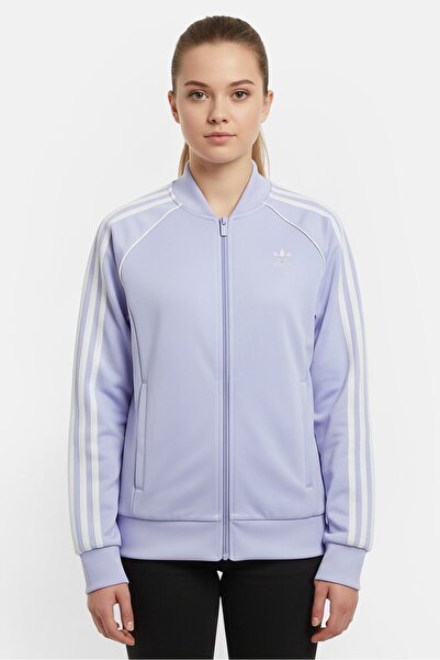 adidas Women Classics Fit Long Sleeve Outdoor Jacket, Lavender