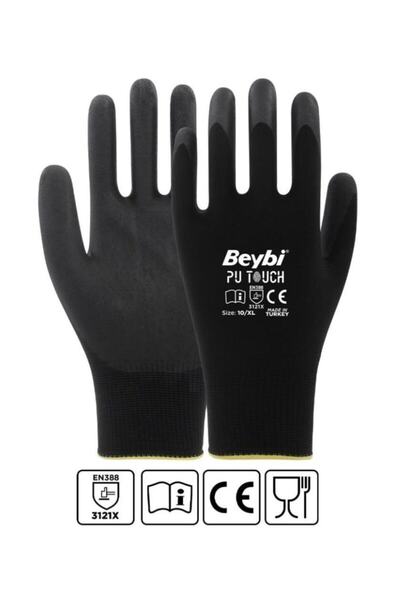 Beybi Pu Touch Hassas Montaj Iş Eldiveni 8 Beden - 288 Çift