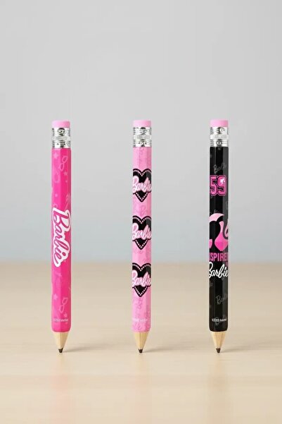 Barbie Lisanslı Büyük Boy Kalem (3 Çeşit)