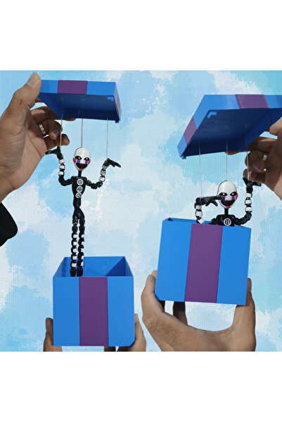 Rüzgar Tasarım Fnaf Five Nights at Freddy's Puppet Kukla Fnaf Eklemli Oyuncak...