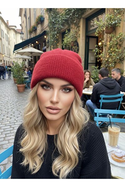 sf collection Women's Plush Furry Beanie