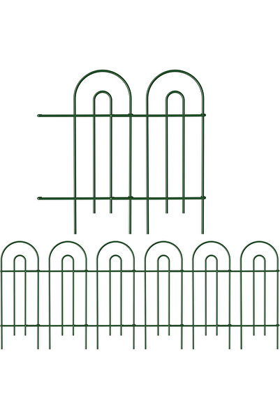 OEM Decorative metal fence set 14 pcs