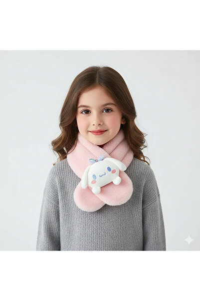 synshop Cinnamoroll Милий кролик Пухнастий плюшевий шарф-хомут для дівчаток-п...