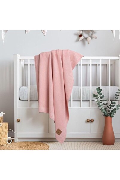 Next Baby Little Dedi 100% Liyosol Pink Silky Knitted Baby Blanket Oeko-Tex C...