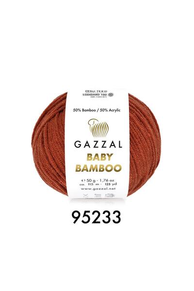 Gazzal Baby Bamboo 3’lü Avantajlı Paket %50 Bambu %50 Pamuk – 50 g 115 m Bebe...
