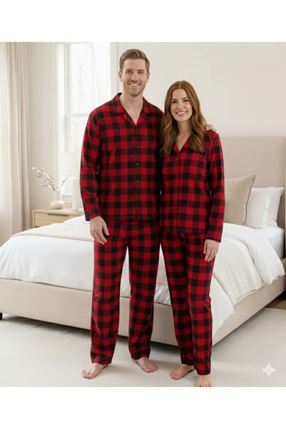 ARN HOMEWEAR Family Matching Soft Lisbon Fabric Pajama Set Mother-Daughter-Father-Son (Price Is for One Set)