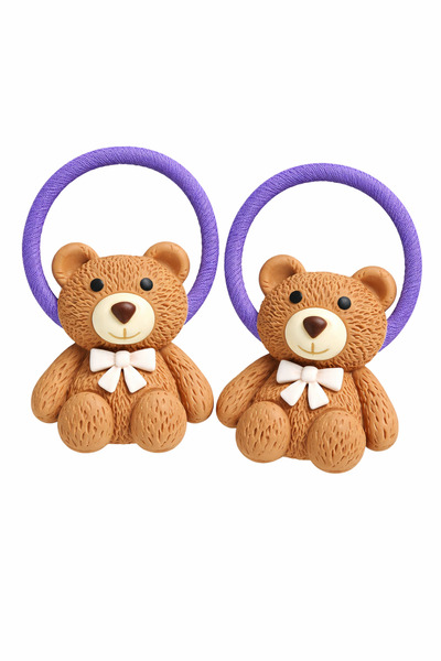 LİNACO Cute Cartoon Bear Hair Clip