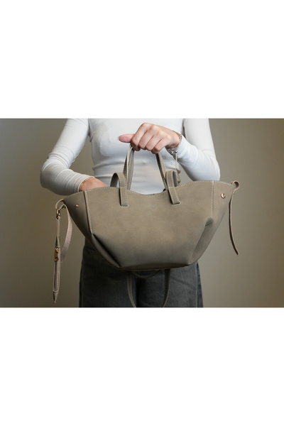 Zeyden Süet Tote Bag Mini Kadı Çantası