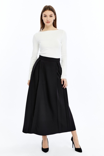 sehatex Lined Crepe Skirt