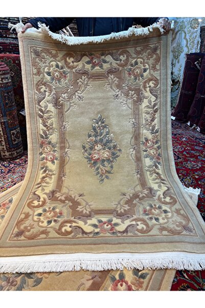 RD RAMAZAN DAĞ EL HALI SANATI El Dokuma Kabartmalı Çin Halısı Birinci Sınıf K...