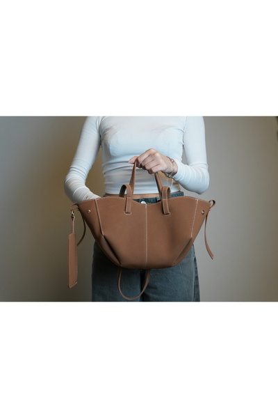 Zeyden Süet Tote Bag Mini Kadı Çantası