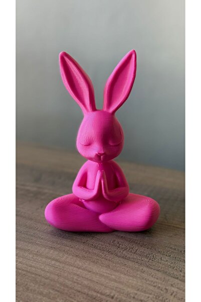 Bunny Yoga Rabbit Decorative Product , Modern Home & Office decoration Product , 6 x 12