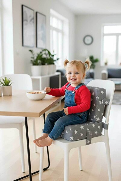 RevuBaby Bebekler ve Çocuklar İçin Sandalye Yükseltici Mama Sandalyesi Minderi