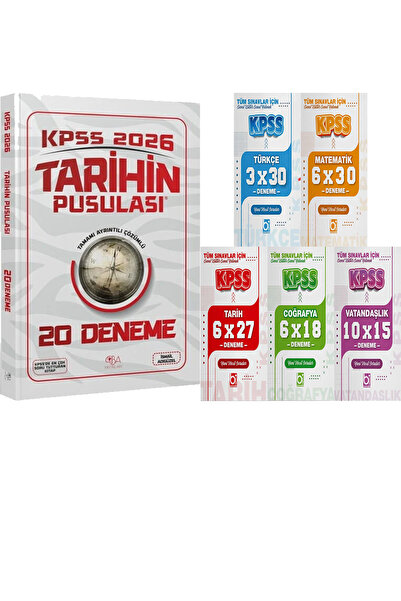 CBA Akademi 2026 KPSS Tarihin Pusulası 20 Deneme - İsmail Adıgüzel - 5 Ders 3...