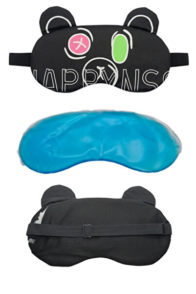 Neesa Soğuk Jelli Kırışıklık Karşıtı Işık Önleyici Unisex Yıkanabilir Uyku Ma...