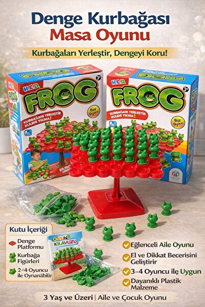 FROG DENGE OYUNU KAPLUMBAĞA EĞLENCELİ VE HEYECANLI