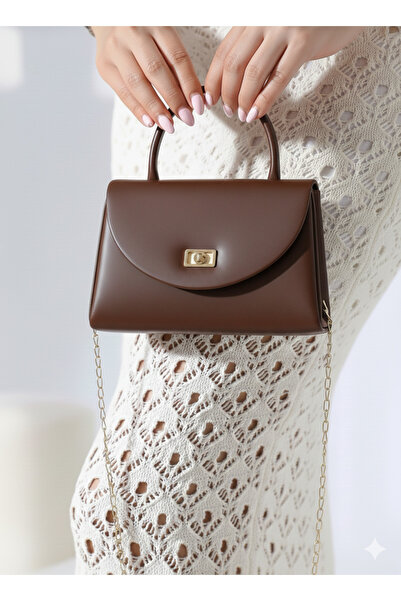 Çanta Trend Women's Evening Dress Bag with Hand Chain Strap Suitable for Dail...