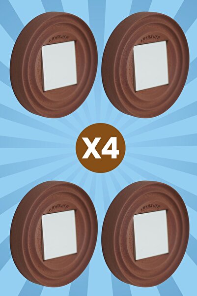 KushKafa Dekoratif Priz & Anahtar Çerçevesi – Modern Doğal Tasarım Duvar Akse...