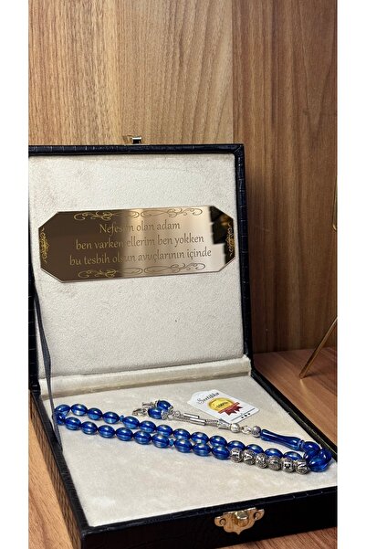 zikirmatik Kişiye özel sertifikalı orijinal sürmeli kehribar tesbih