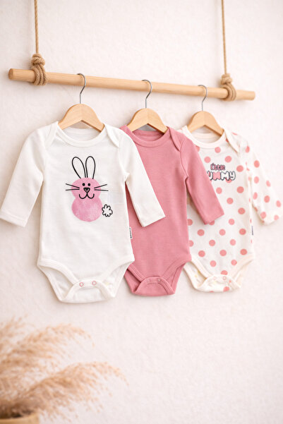 bebikobaby Bebek Zıbın 3'lü Badi Set