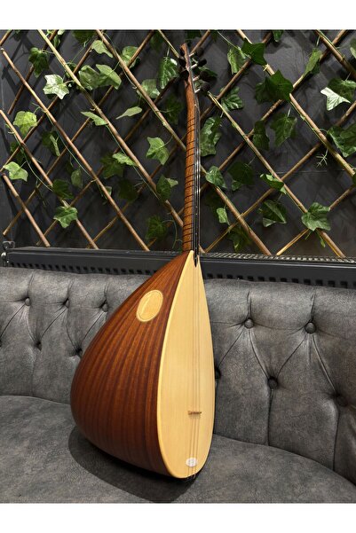 Sazhane Kısa Sap Maun Tekne Profesyonel Bağlama (Soft Case Dahil)