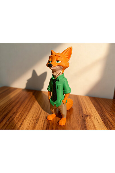 Giftbox3d Zootropolis Nick Fox Figürü 15cm