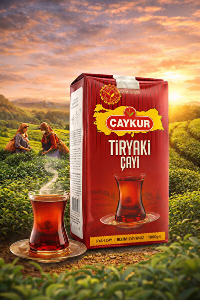 Çaykur Tiryaki 1000 gr. Rize Siyah Çay