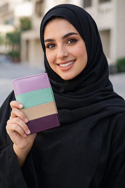 G-Atlantic Small Ladies Wallet in Pastel Multicolor – Compact Card Holder wit...